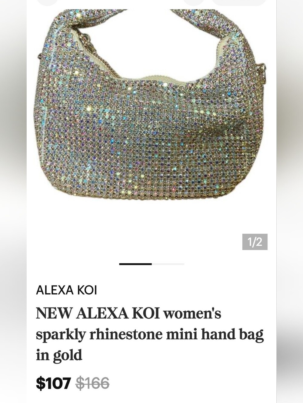 42 GOLD Rinestone Beauty - Picture 11 of 11